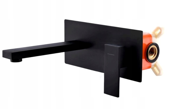 VELDMAN QUADRO Čierna stena Washbasin faucet