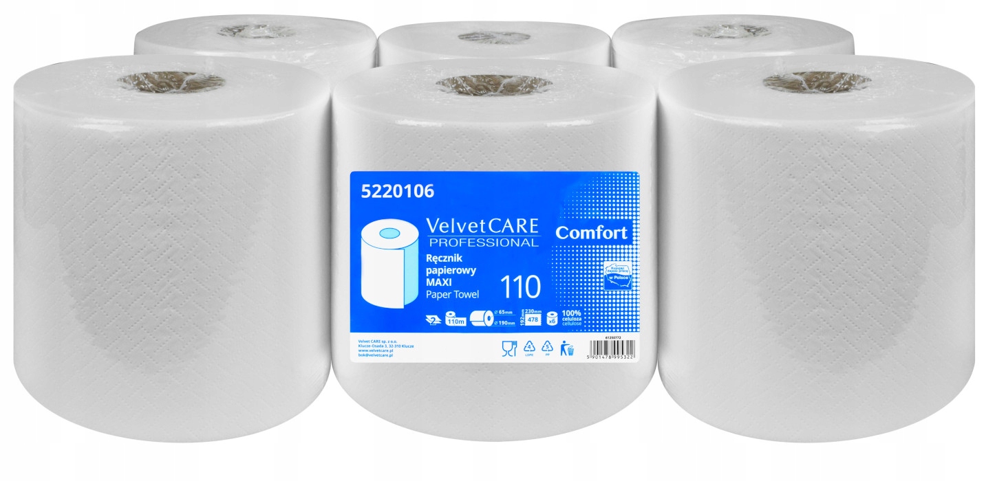 Velvet Care Maxi Paper Towel 6ks 110 MB 2War