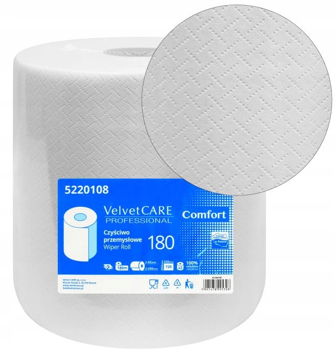 Velvet Industrial Paper Clean 180 MB 2 Vojna.