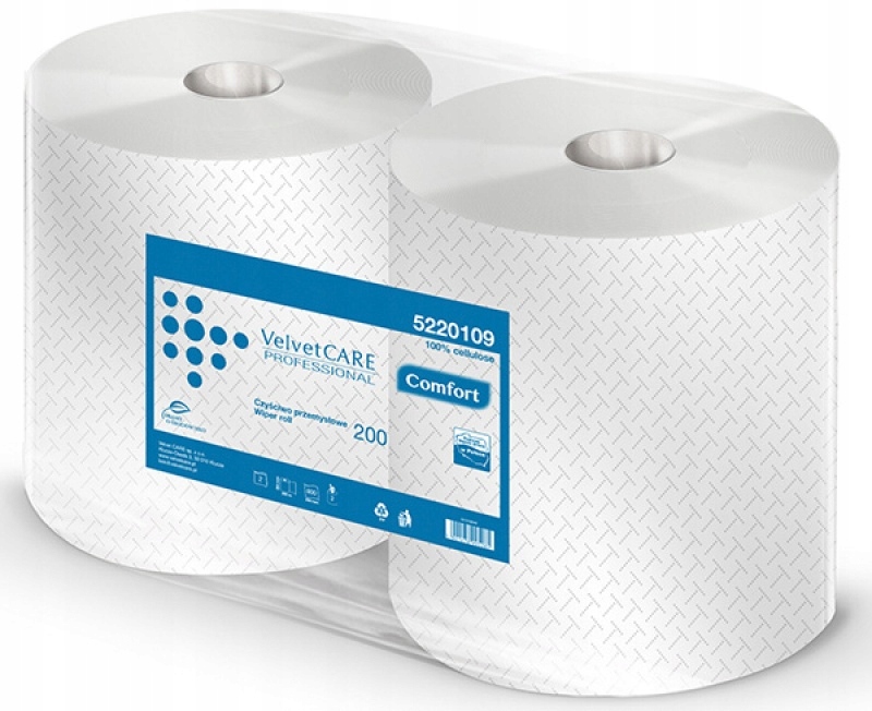 Velvet Clean Clean Przemysłości prachový uterák 200 m 2 ks
