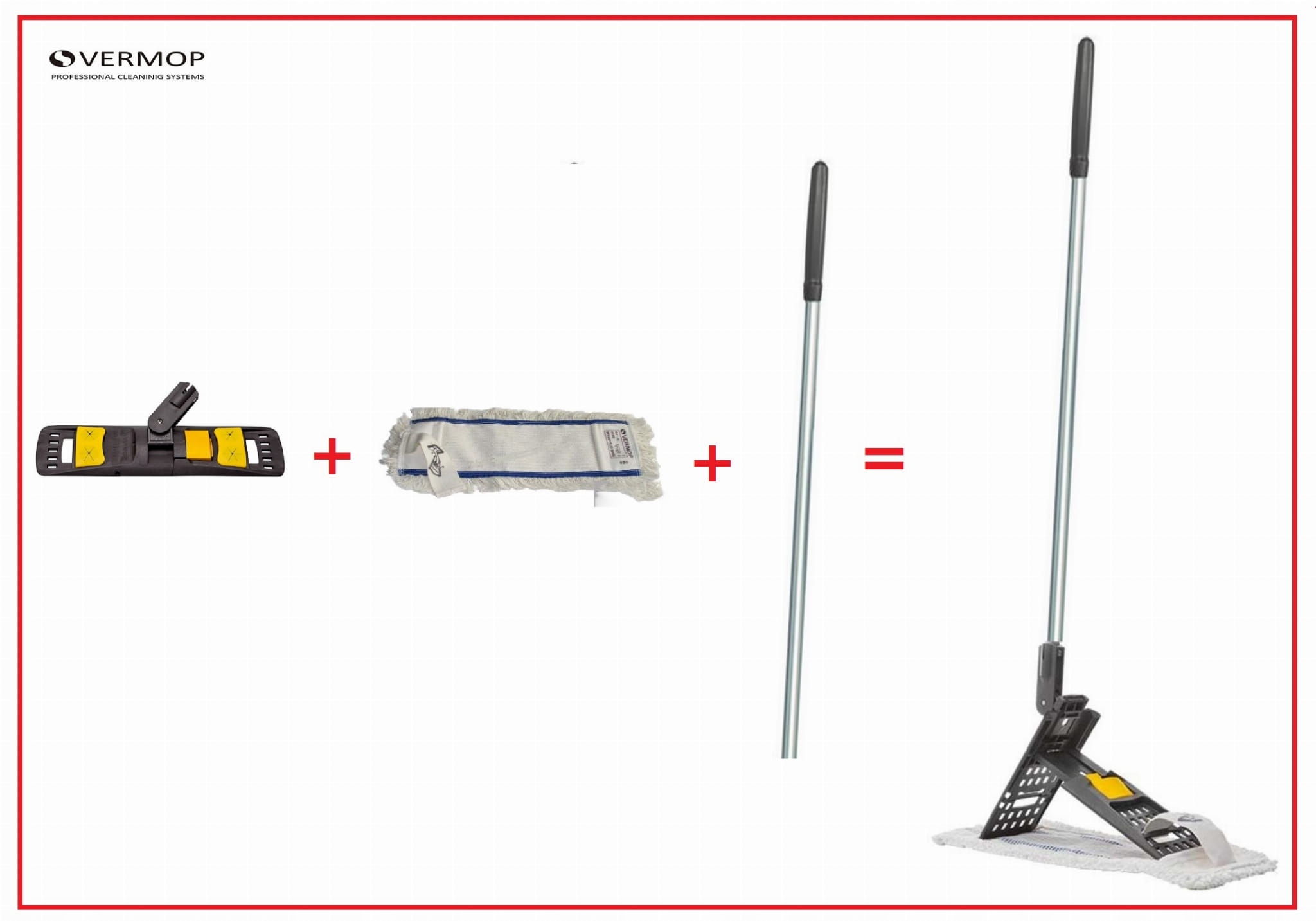 Vermop sprint plus podlahová umývanie súpravy 40 cm