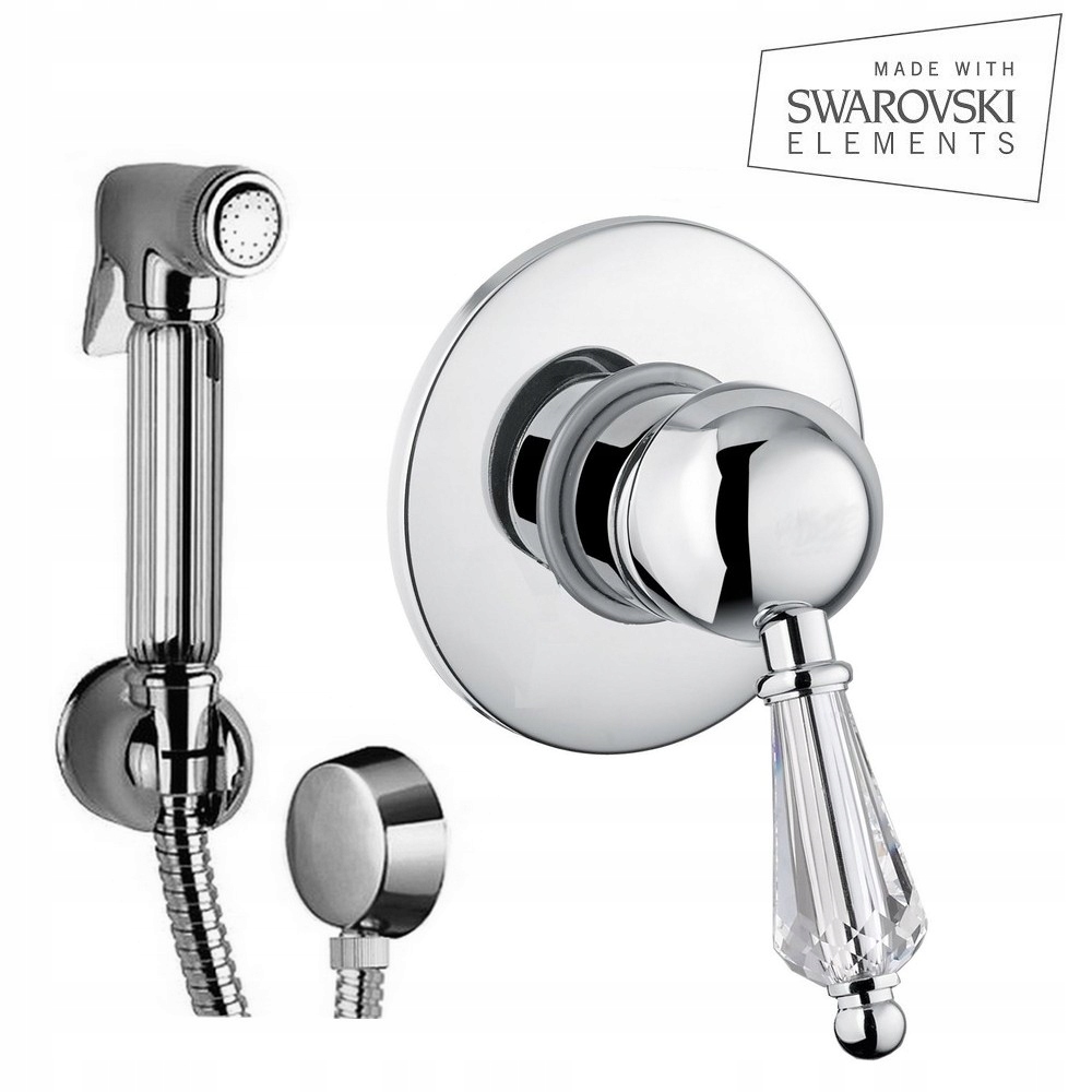 VETRO BIDET BATTERSKÝ RETRO FLINT. Chriształ.