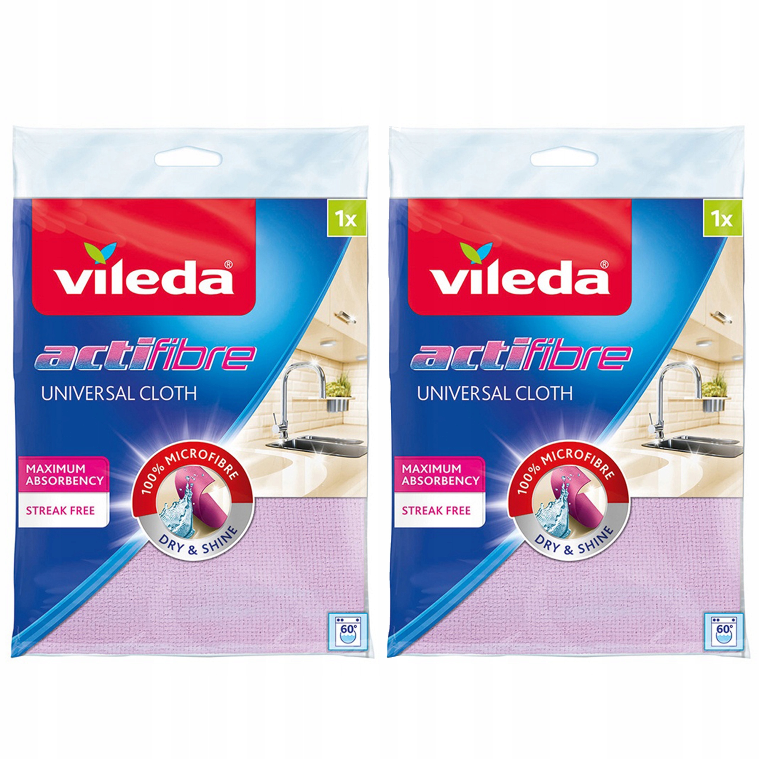 VILEDA 2X Actifibre Cloth