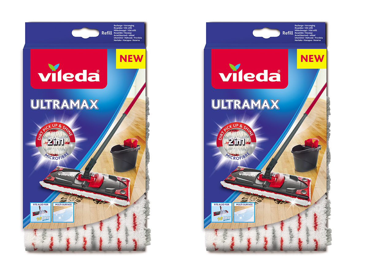 VILEDA 2x PRÍSPEVOK NA MOP ULTRAMAX ULTRAMAT 1,2 SPR.