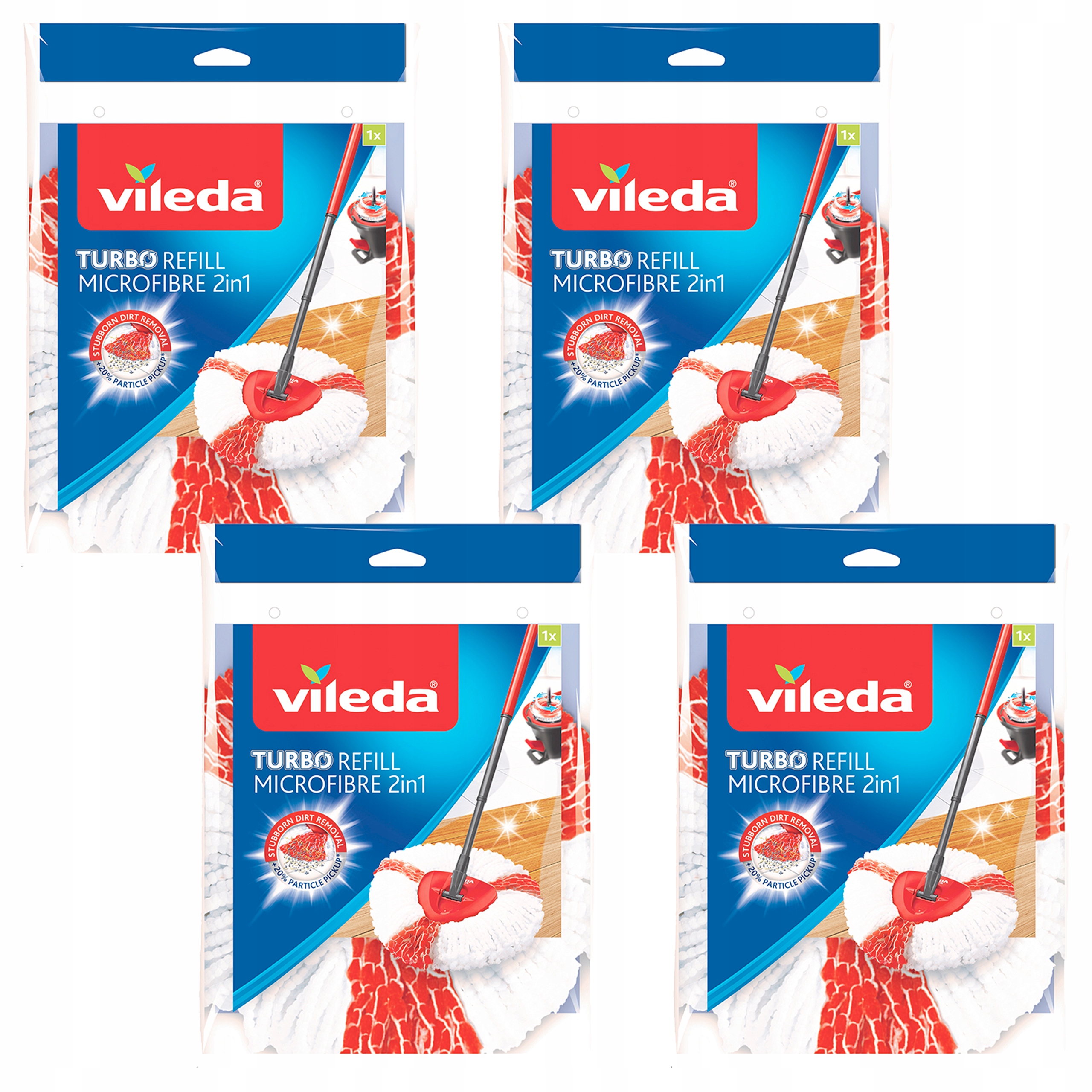 VILEDA 4X MOP Easy WRING Clean Turbo 2in1 Príspevok