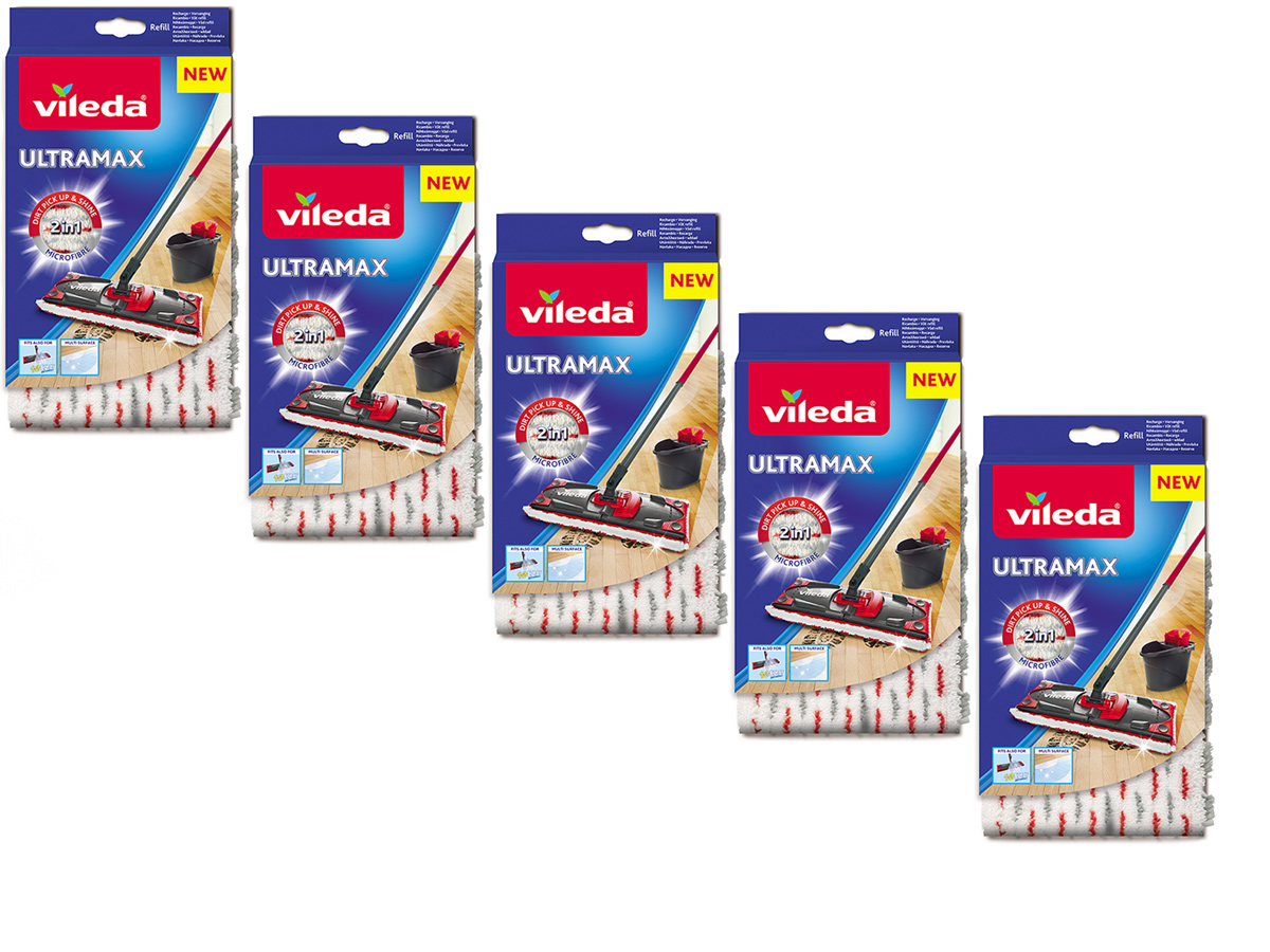 Vileda 5xW pre Mopa Ultramax Ultrama 1.2 Spray