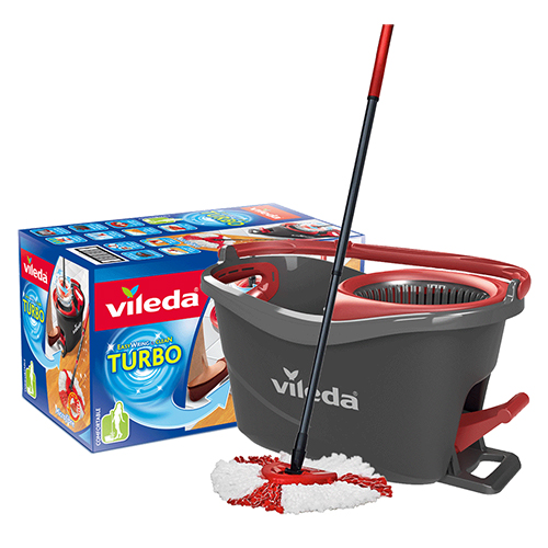 Villeda Mop Rotary Easy Wring and Clean Turbo