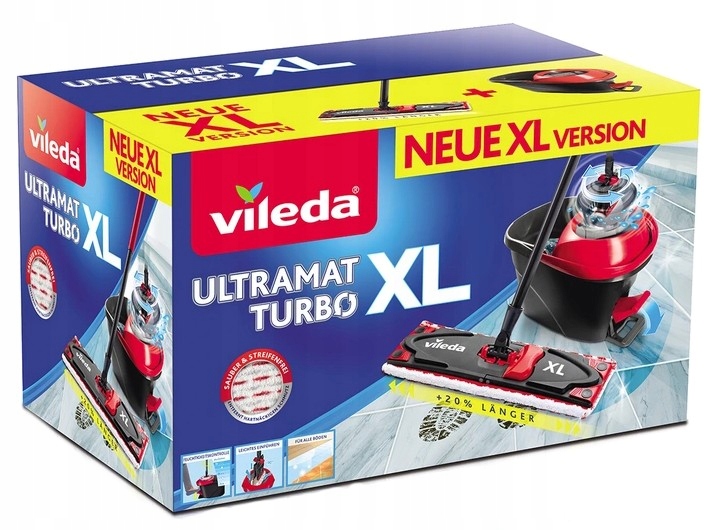 Villeda Mop Rotary Flat Ultramate Turbo XL 42 cm!