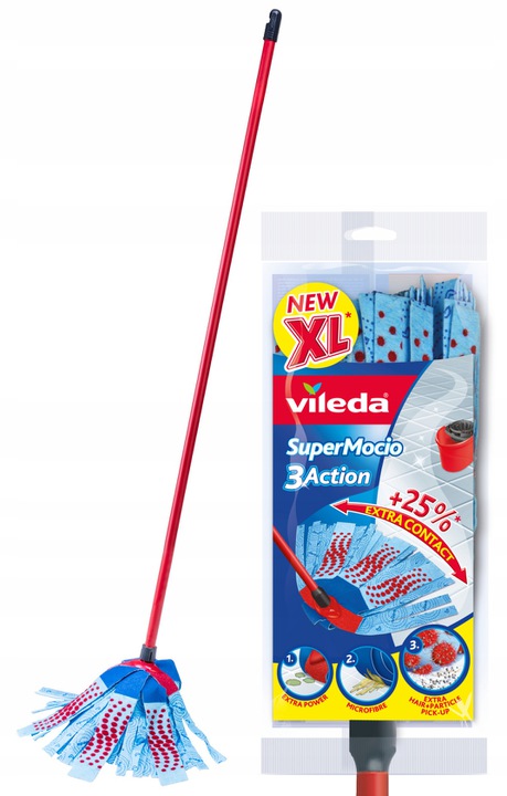 Vileda mop baste vileda supermocio akcia