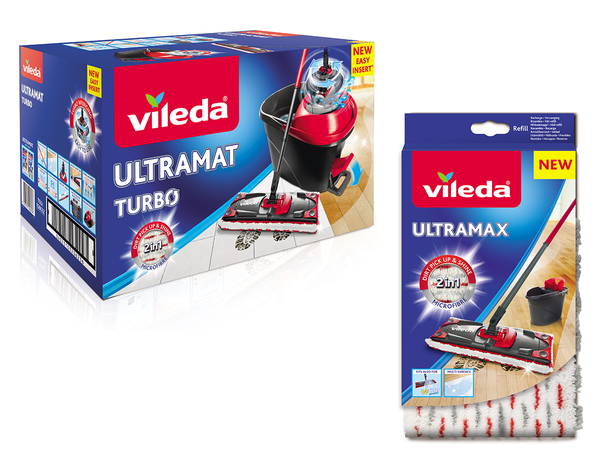 VILEDA MOP PLATNÉ ROTY ULTRAMÁTNE TURBO + Príspevok