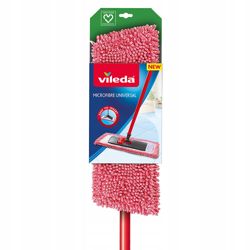 VILEDA MOP FLAT 3D Chenille s paličkou