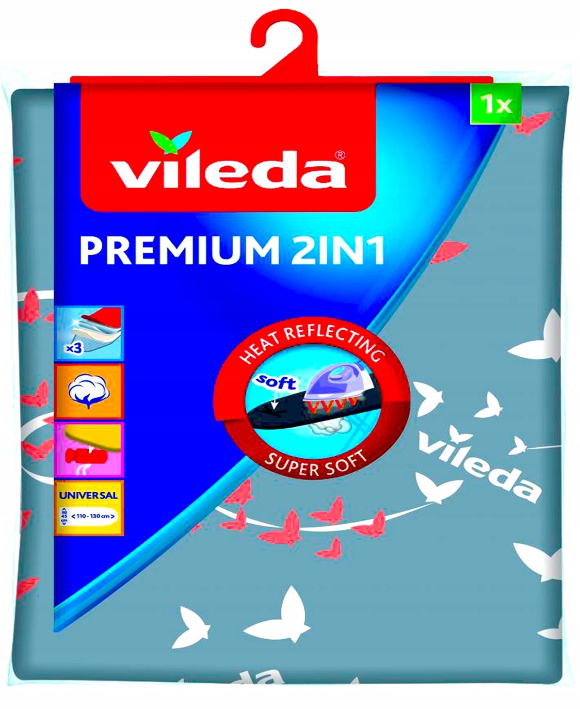 Kryt VileDA pre prémiovú 2W1 žehliacu dosku