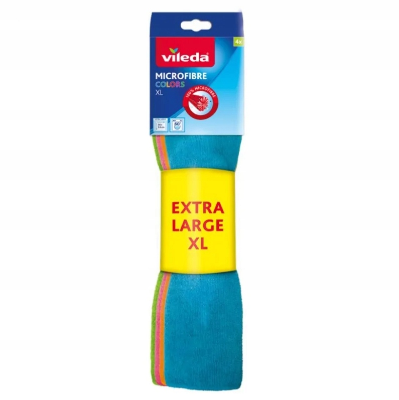 VILEDA TRICKY XL 4 PCS. Univerzálne mikrovlákno