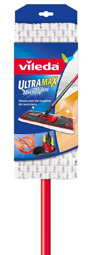 VileDa Ultramax - plochý mop + teleskopická palica !!