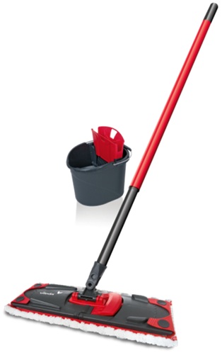 VILEDA ULTRAMAX SET-MOP Flat+Telescope+Bucket!