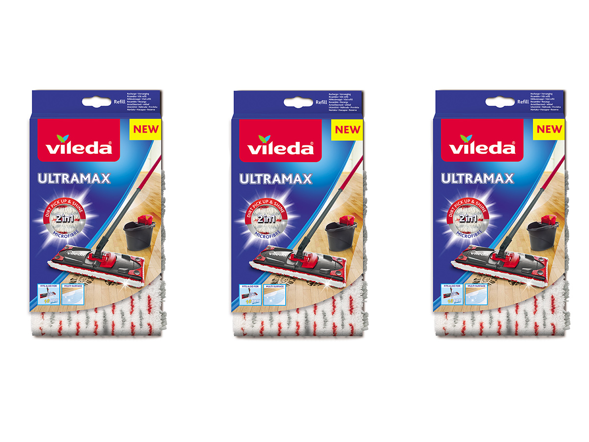 VILEDA PRÍSPEVOK NA MOP ULTRAMAX ULTRAMAT 1,2 SPRAY 3x