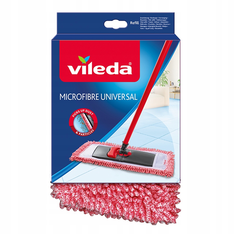 VILEDA Flat mop 3D chenille