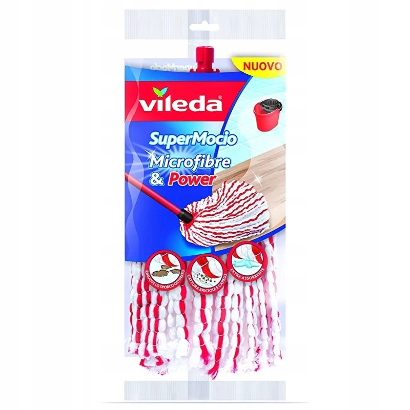 Zápas VILEDA pre MOP Supermocio Microfigber Power