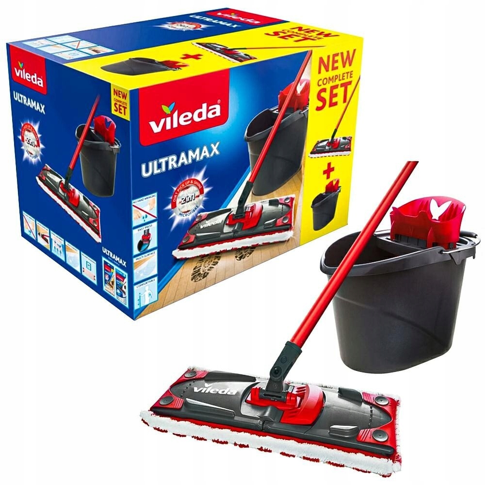 Villeda Box Box Box a mop plochý ultramat