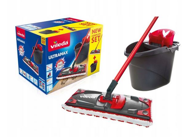 Villeda Ultramax Box Mop+Bucket+Squeezer