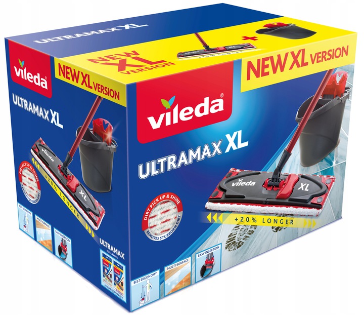 VileDa mop wiadro ultramax box xl 42 cm stlačte