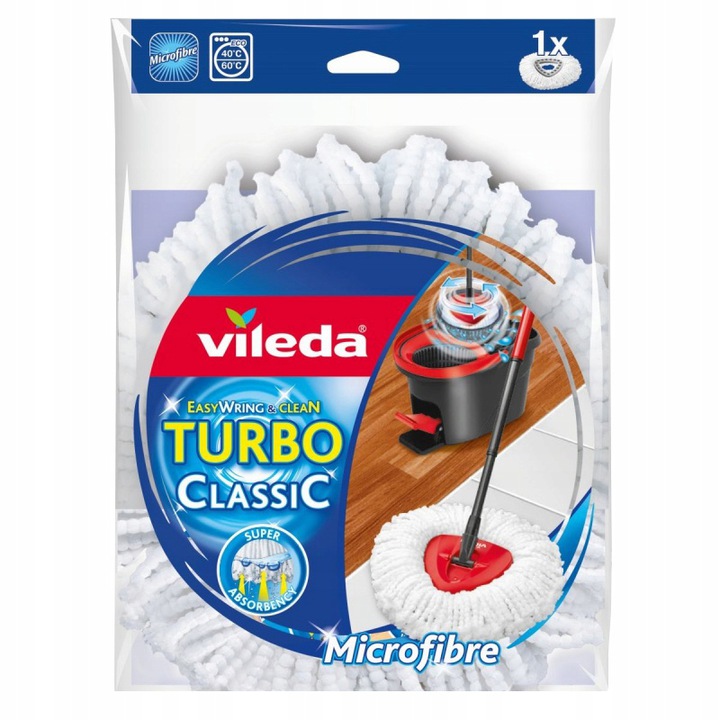 Villeda Easy Wing Rotary Mop vložka