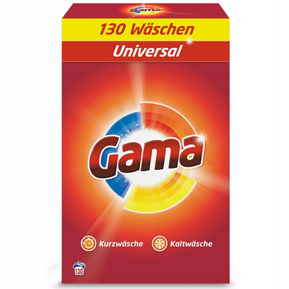 Prací  prášok - Vizir Gama prášok pre pr. 8,45 kg (k) 130 WASCE