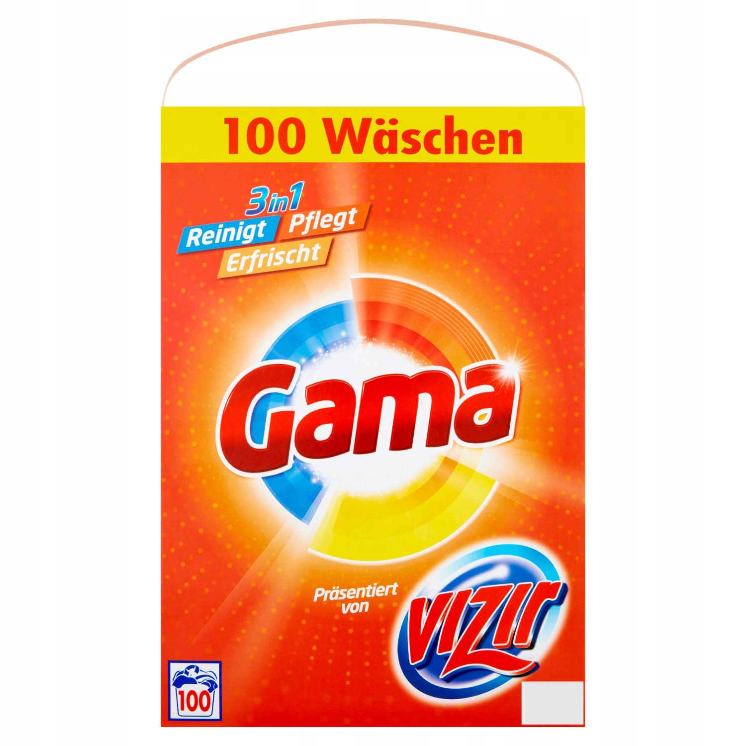 Prací prášok - VIZIR GAMA Univerzálny pranie Prášok 6,5 kg