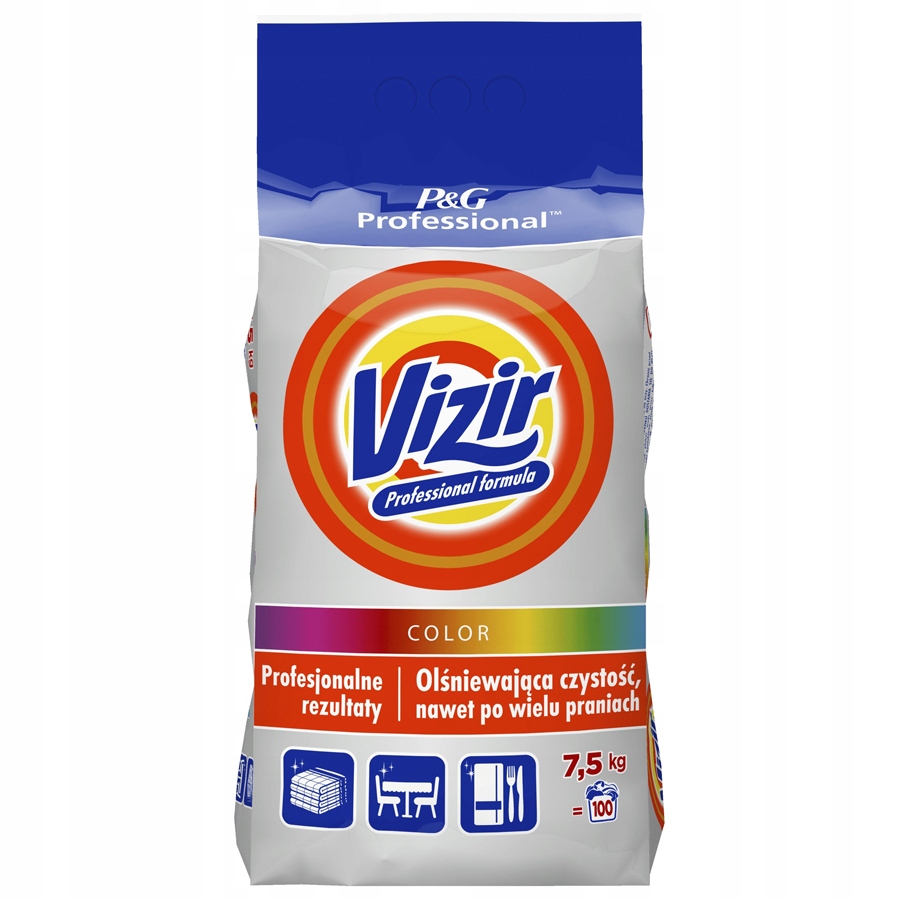 Prací prášok - VIZIR Umývanie prášku 7,5 kg 100p