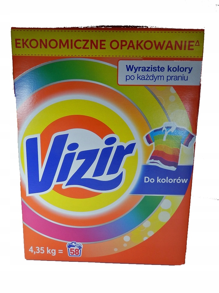 Prací prášok - VIZIR WIZIR Umývanie práškovej farby pre farbu