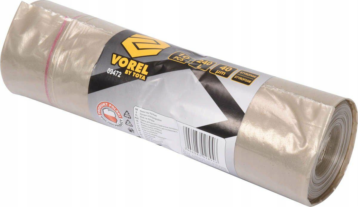 Vrecia Vorel pre polystyrén 240 l 10 ks.