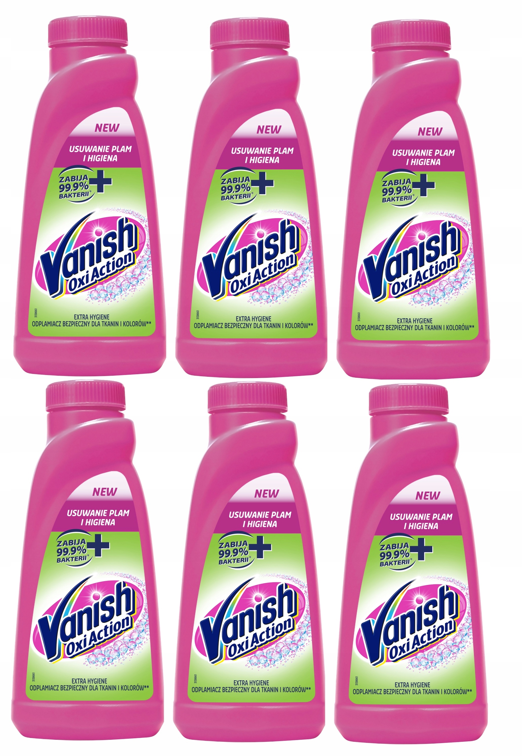 Odstraňovač škvŕn - Vanish Extra Hygiene Antibakteriálny gél na odstraňovanie škvŕn