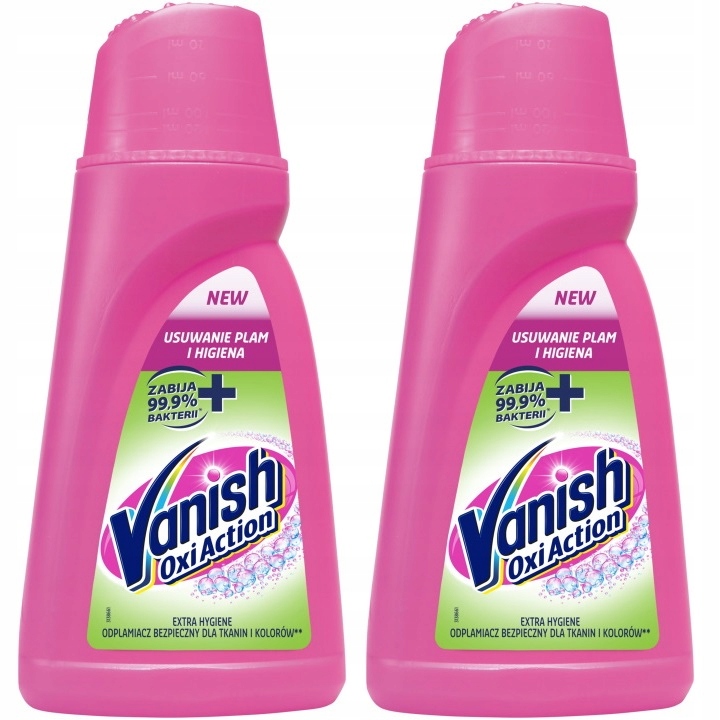 Odstraňovač škvŕn - Zmiznúť hygienické gél antibakteriálne pripomienky 2x1,4