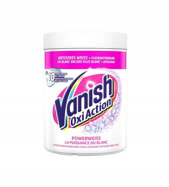 Odstraňovač škvŕn - Vanish Oxi Action odstraňovač bielych škvŕn 1,1 kg