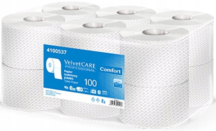 Zametacia starostlivosť toaletný papier Jumbo 2-v celulóze100