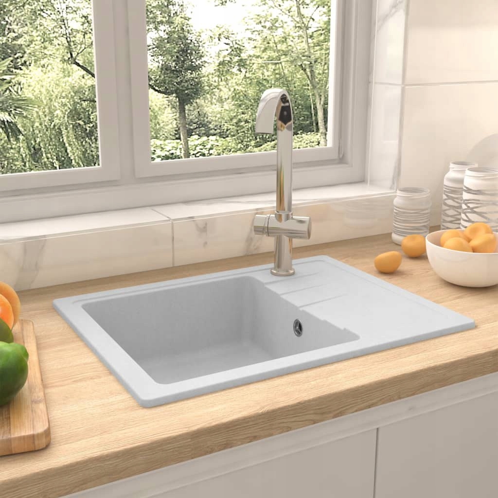 Kuchynská batéria - Vidaxl Oval Kitchen Wink s prepadovým otvorom,