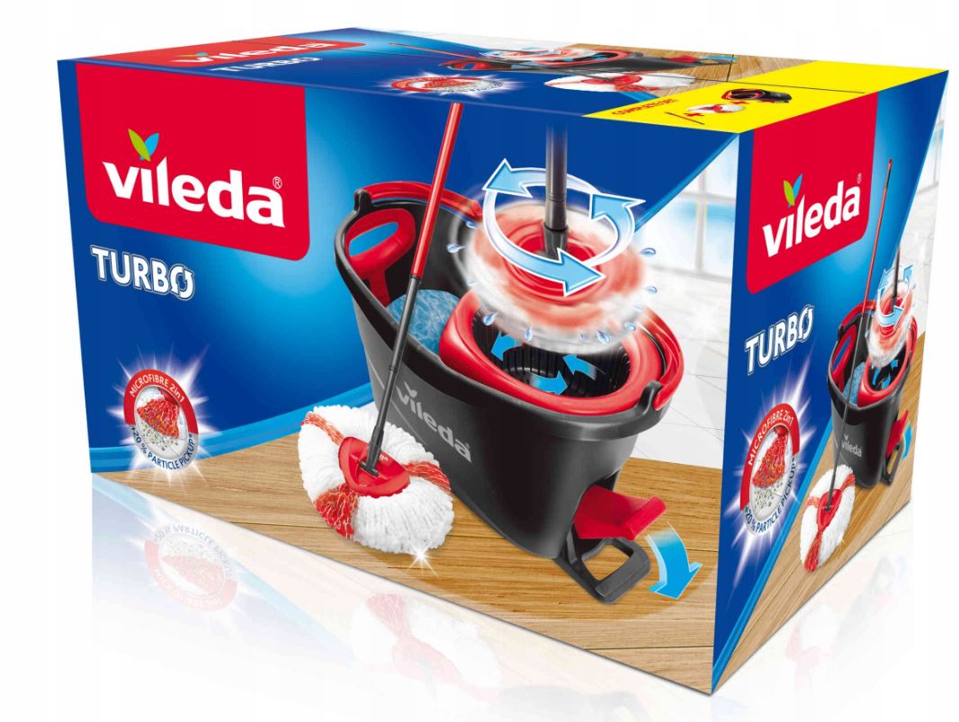 VILEDA TURBO Rotary MOP +propagácia vedier