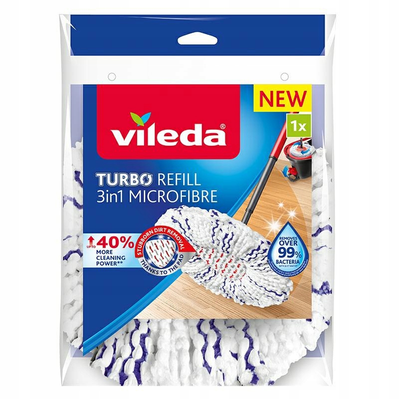 VILEDA TURBO 3in1 MICRIBRE PRÍBAD MOP 167749.