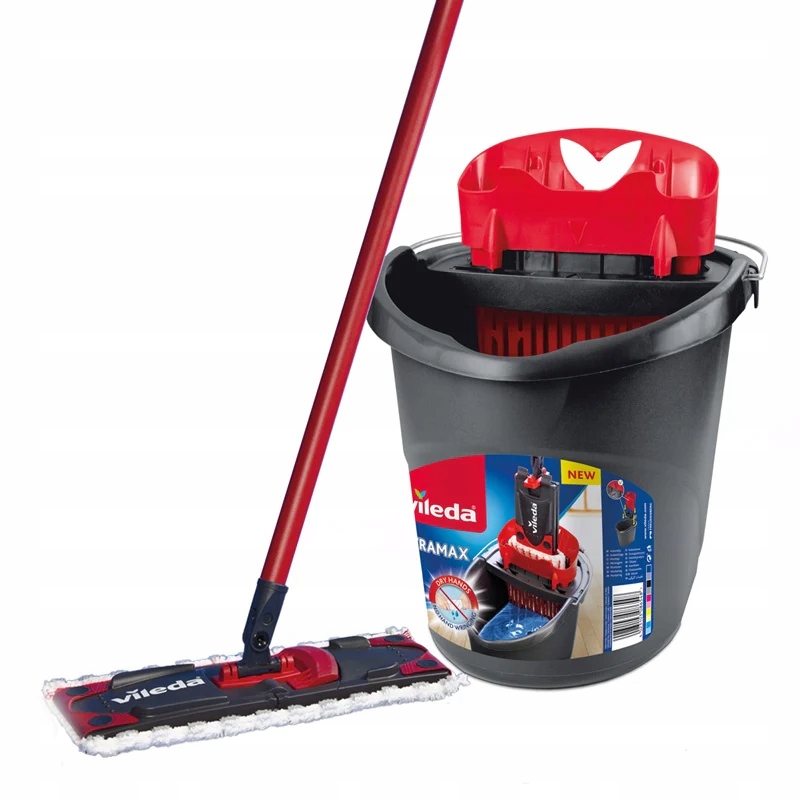 Villeda Ultrama Turbo Bucket a plochý mop 14 cm