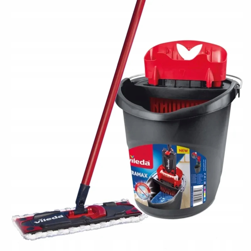 Villeda Ultramax Box Mop + Bucket