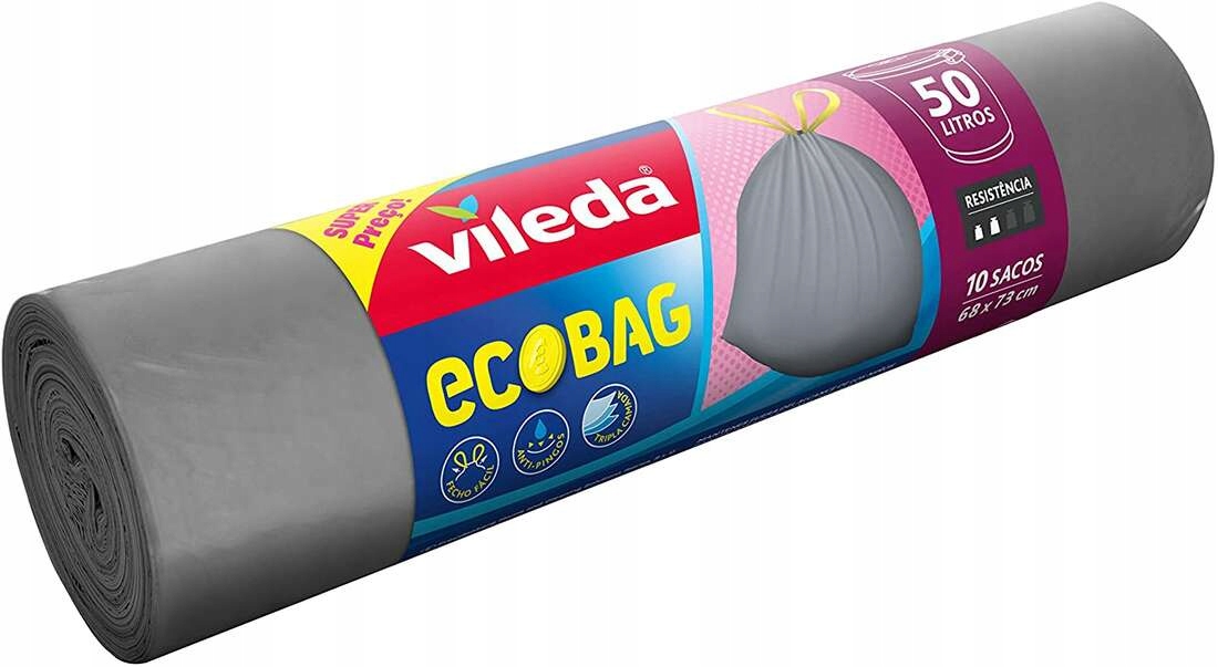 Vileda, vrecia na odpadky, 50 l
