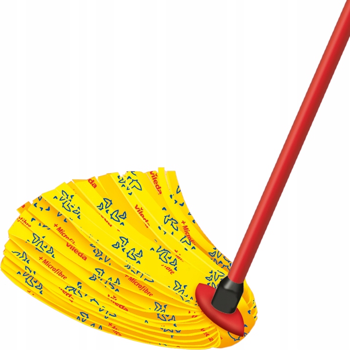 Vileda mop supermocio mäkký s tyčinkou/tyčou žltou farbou