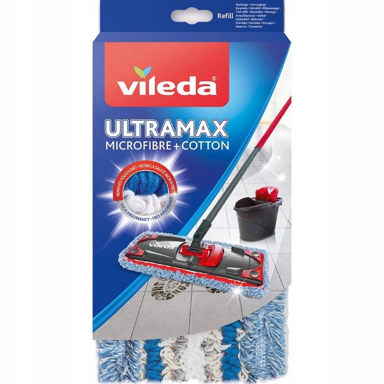 VILEDA MOP Flat Ultramax Micro & Cotton