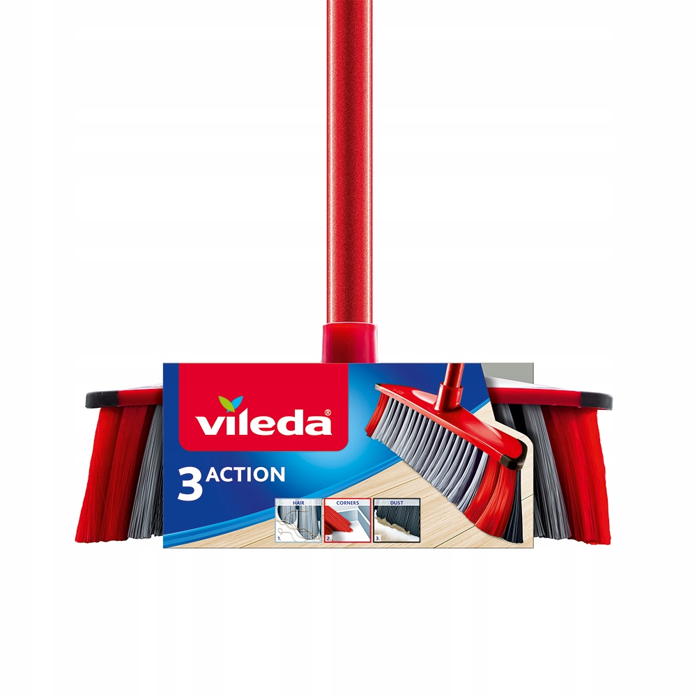 Villeda Brush Universal Broom 3 Action+Rod