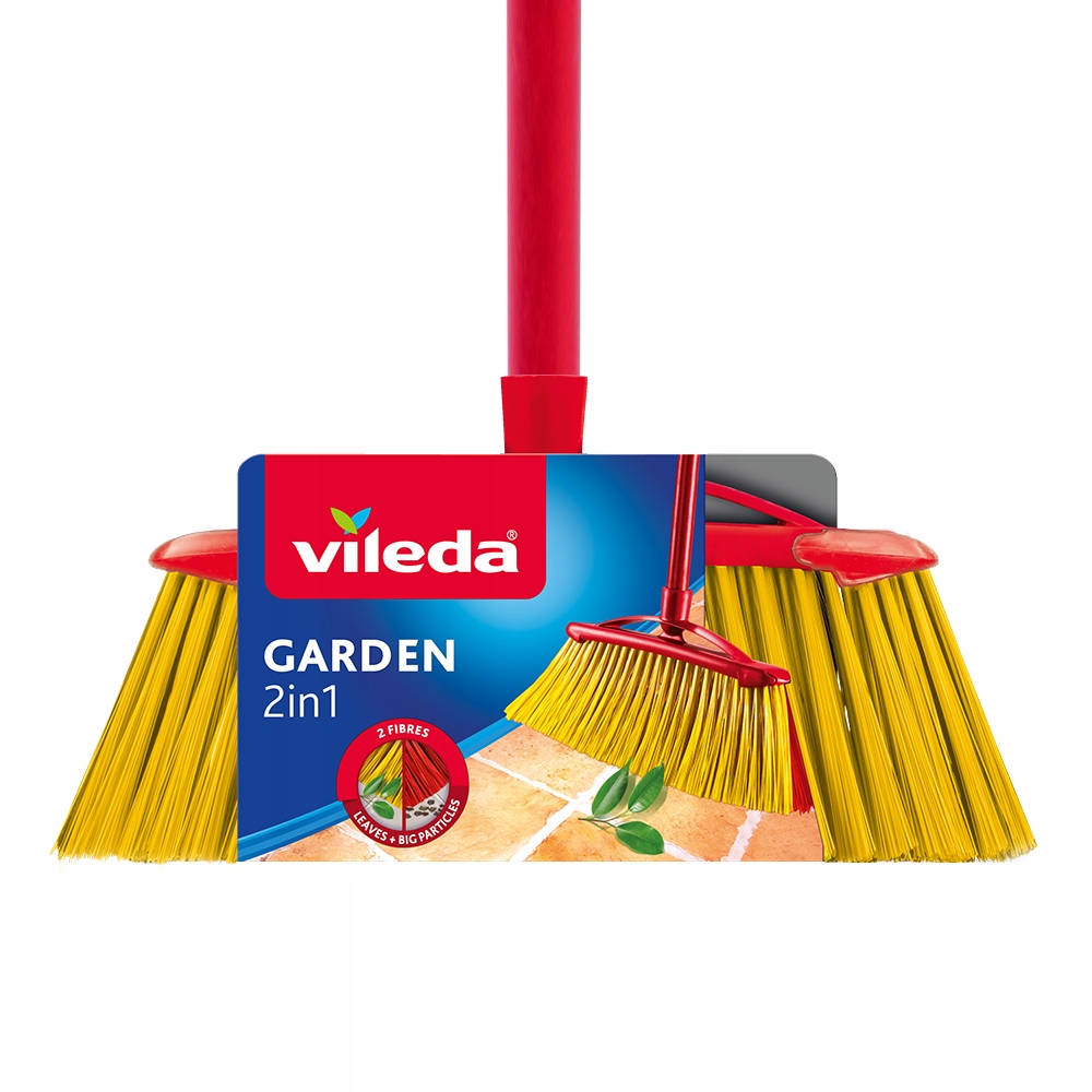 Vonkajšia metla Villeda Brush 2 in 1+ tyč