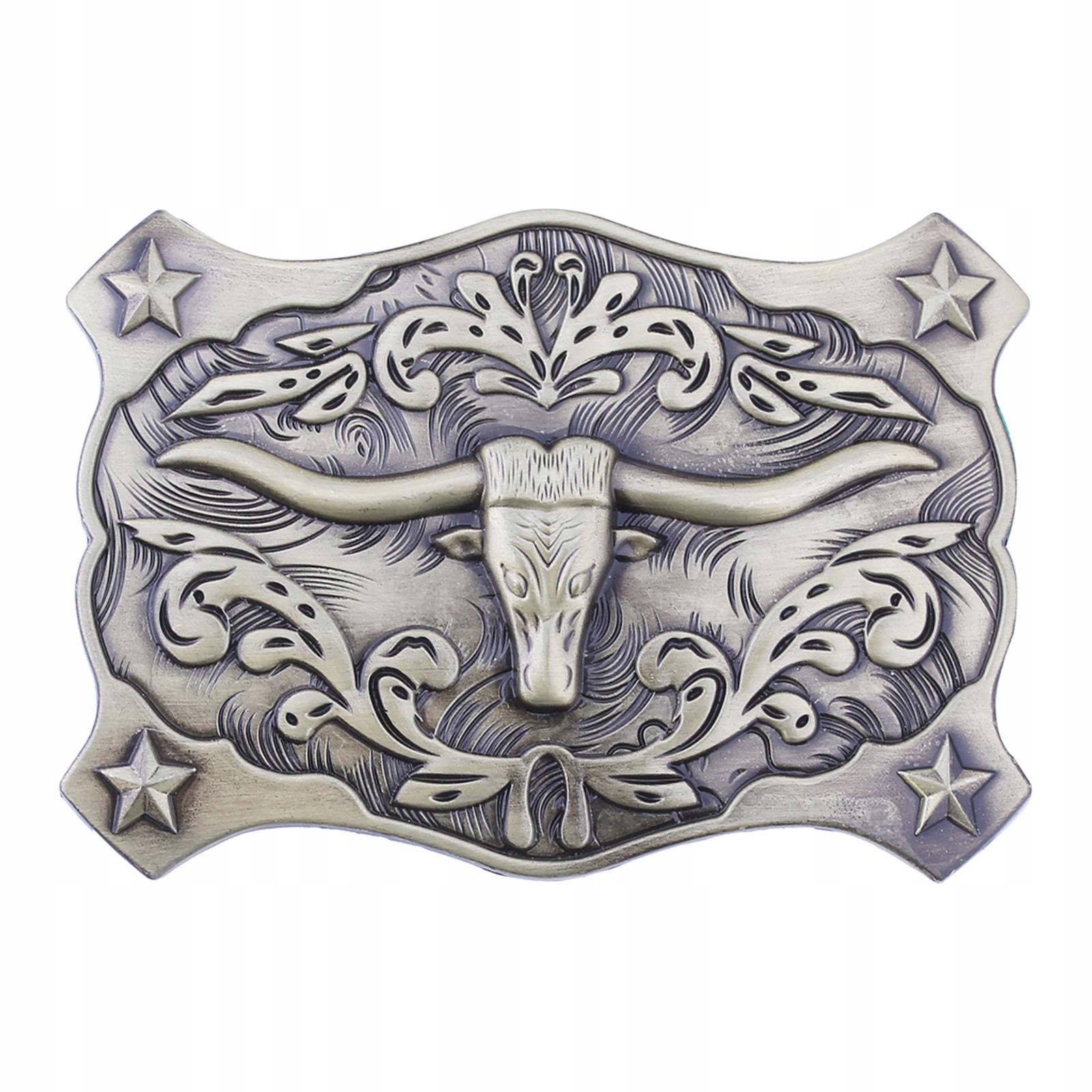Opasok - Vintage štýl Western Cowboy Belt pracka