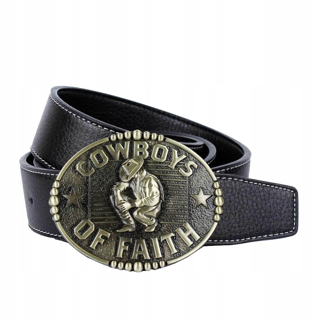 Opasok - Vintage western pu koža