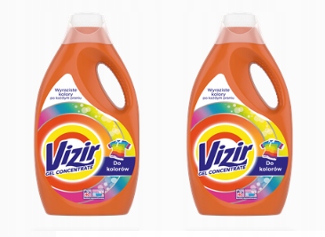 Prací gél - Farba na pranie Vizir Color 2x2,2l
