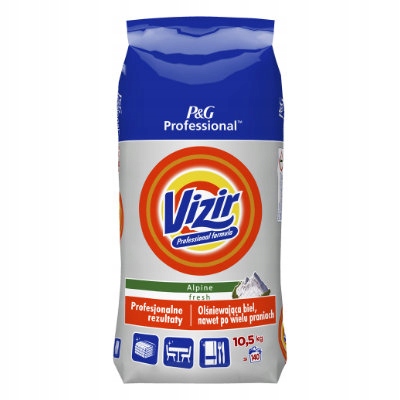 Prací  prášok - VIZIR Čerstvý prášok 140 podložka 10,5 kg