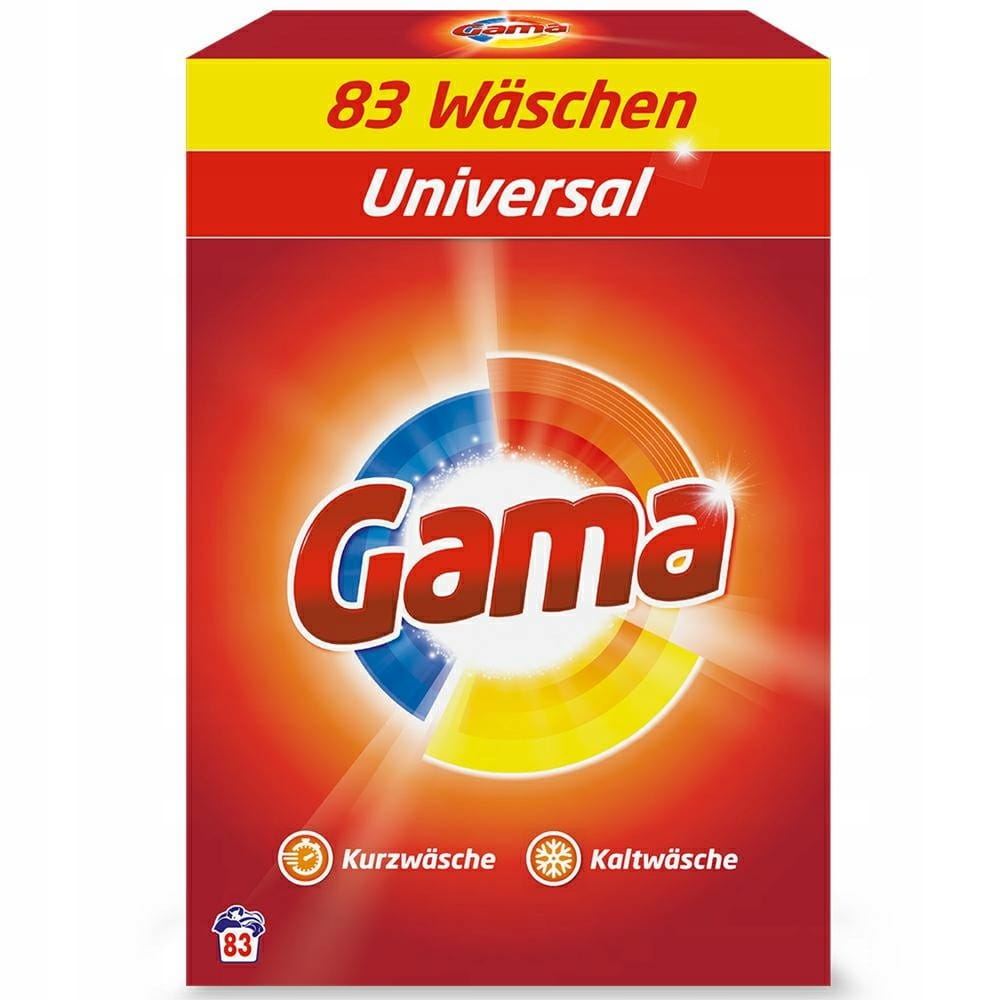 Prací prášok - VIZIR / GAMA Univerzálny prášok 5.39kg 83 Umývanie